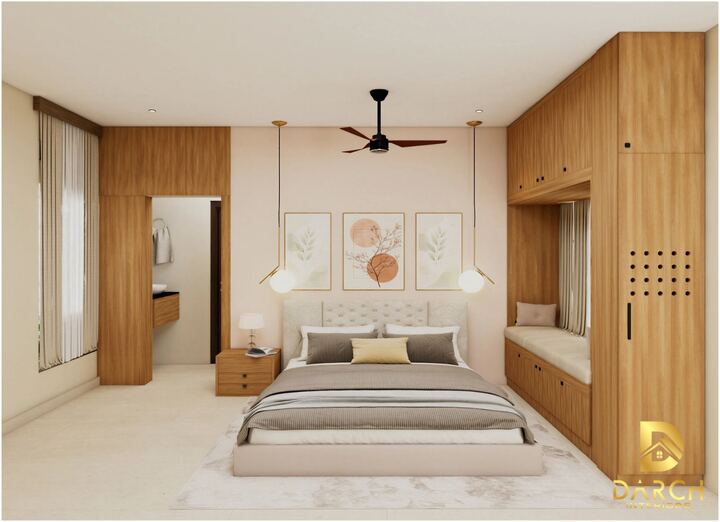 Darch 3D bedroom design 1