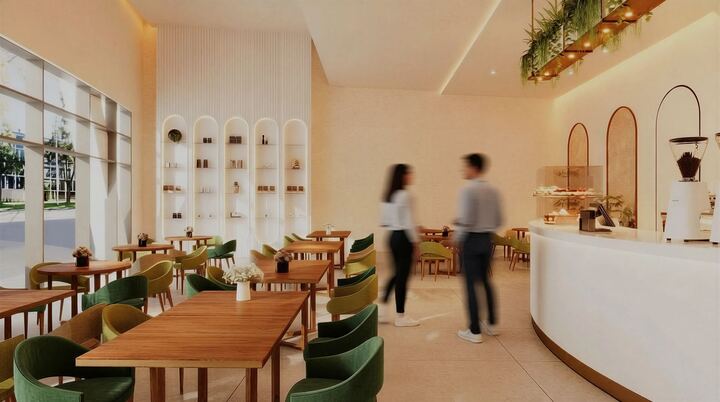 Darch 3D cafe design 3